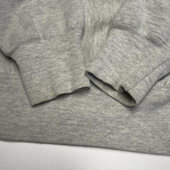 Vintage 90s University of Hawaii Sweatshirt Mens M Gray Weave College Artex - Picture 6 of 14